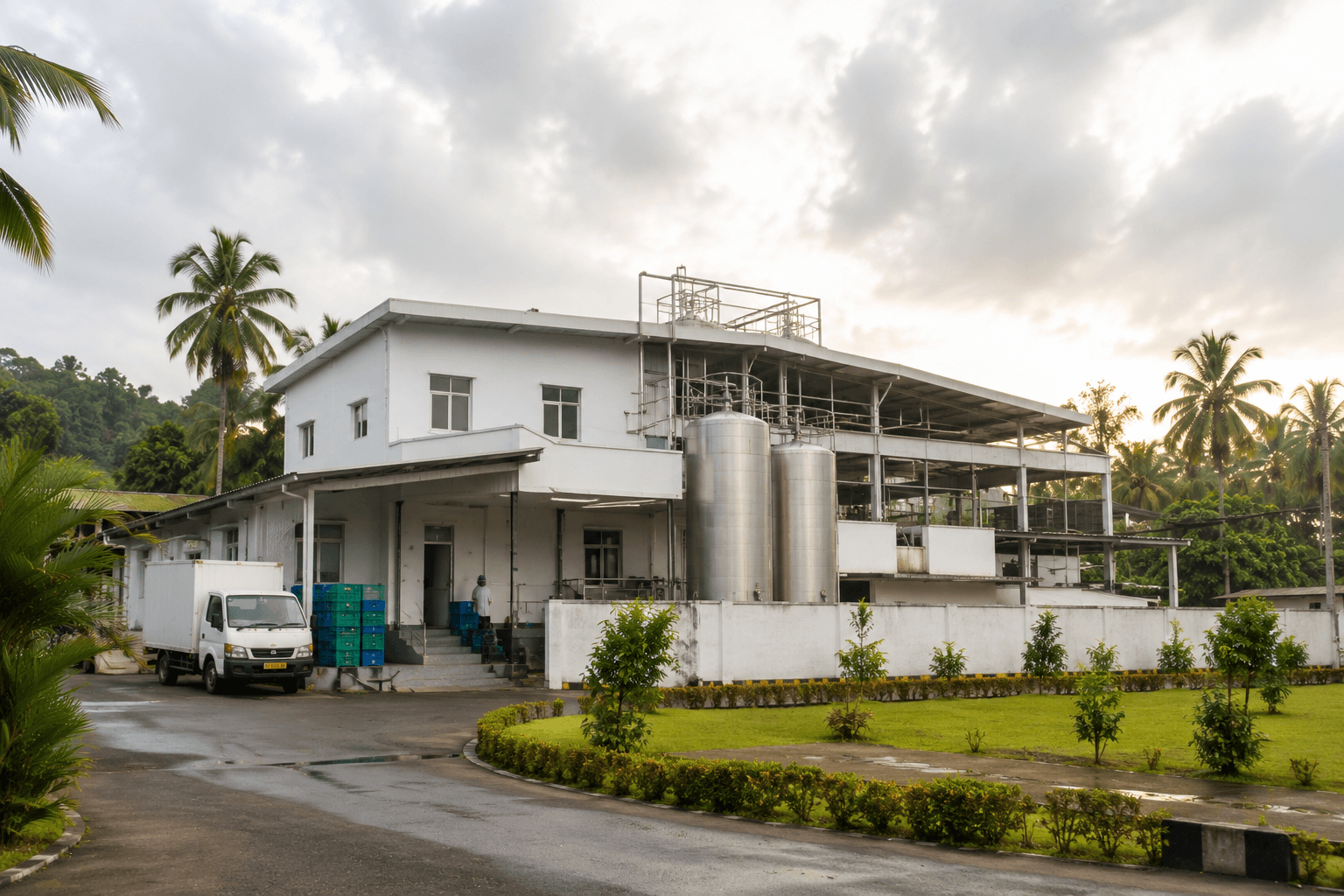 Classic Cream Dairy processing facility in Vengola, Ernakulam