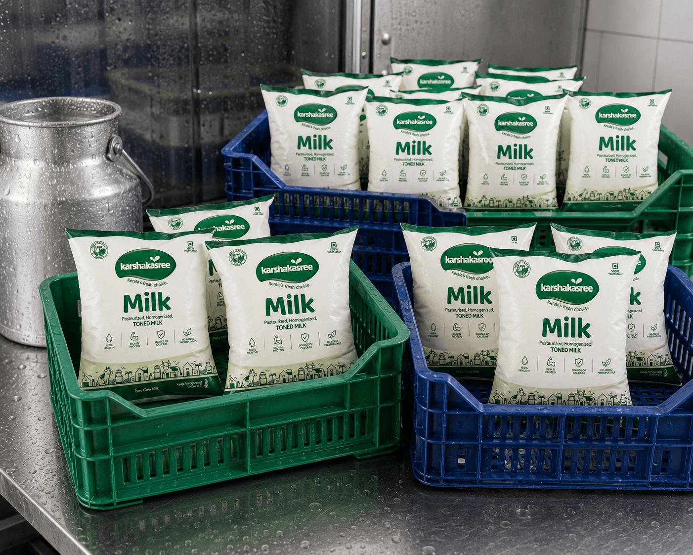 Karshakasree Toned Milk
